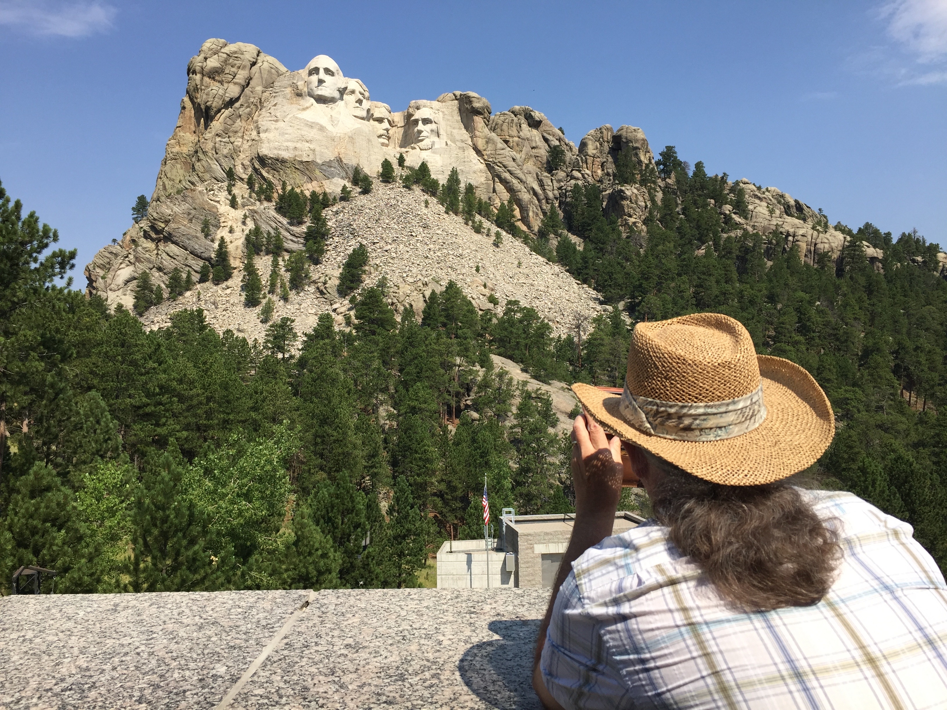 Kraig Whiting at Mt Rushmore
